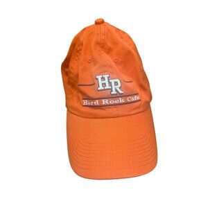 Hard Rock Cafe Boston Orange Adjustable Cap By The Game